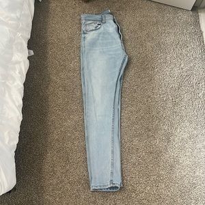 Abercrombie & Fitch Slim Fit Blue Jeans in Size 34
